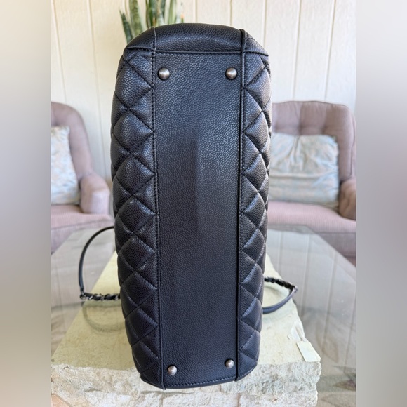 🔥🔥LIKE NEW Chanel Grand Shopper Tote Caviar Leather COA READY🔥🔥 - Picture 7 of 16